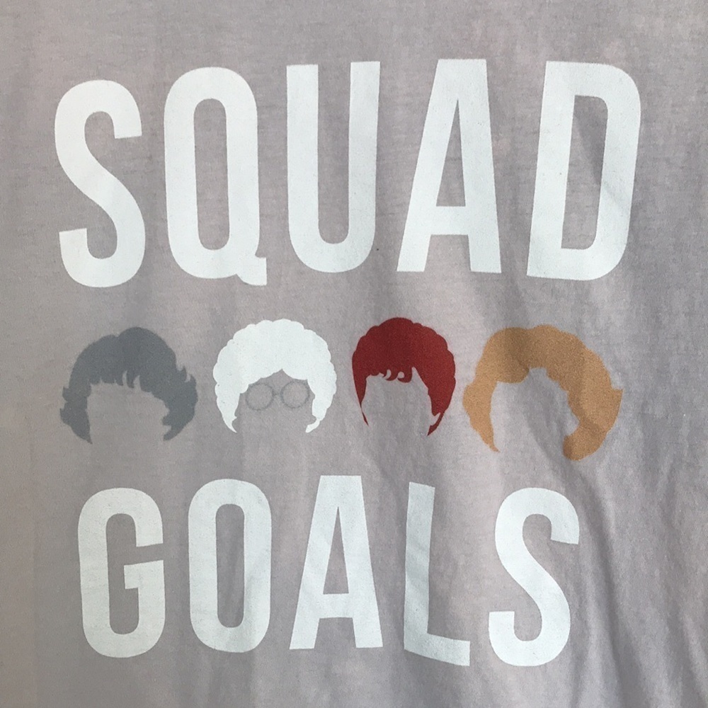 Anvil Golden Girls Squad Goals Graphic Short Sleeve T-Shirt - Picture 2 of 8